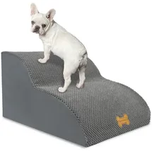 luxuskollektion Hundetreppe 2 Stufen Grau