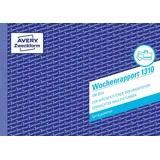 Avery Zweckform Tagesrapport 1301 105x200mm Gelb/Weiß