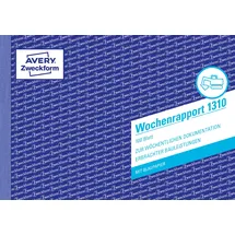 Avery Zweckform Tagesrapport 1301 105x200mm Gelb/Weiß