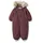 Wheat Schneeoverall "Snowsuit Nickie Tech", Mädchen, Gr. 98, N-Gr, lila (lila dawn), Obermaterial: 100% Polyester. Fleece: 100% Polyester. Futter: 100% Polyester. Wattierung: 100% Polyester, normal, Overalls, wasserdicht, atmungsaktiv und leicht wattiert