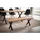 MID.YOU Sitzbank Esszimmerbank Braun 160 x 40 x 45,5 cm