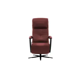 Hukla Relaxsessel Leder Pierre ¦ rot ¦ Maße (cm): B: 75 H: 117 T: 87.0