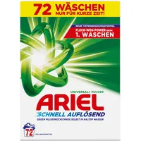 Ariel Universal+ Vollwaschmittel Pulver, 72 Wl 3,96 kg Karton