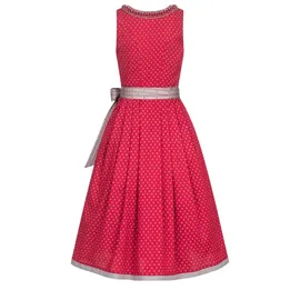 Nübler Dirndl midi Terres rot 34