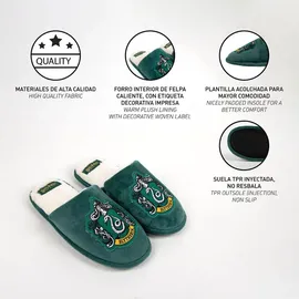 Cerdá Pantoffeln Slytherin Grün 40,5