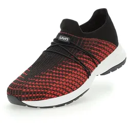 UYN Sneaker-Laufschuhe Zephyr (atmungsaktiv, leicht, flexibel) rot/schwarz Herren
