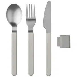 Mepal Silueta Besteckset 3-teilig Nordic white
