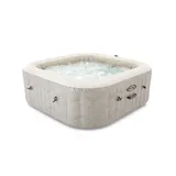 Intex PureSpa Chevron Deluxe Square 239 x 71 cm Creme