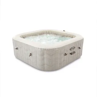Intex PureSpa Chevron Deluxe Square 239 x 71 cm Creme