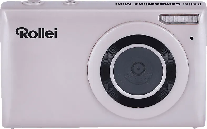 ROLLEI Compcatline Mini Digitale Kompaktkamera Rosa, nicht vorhanden opt. Zoom