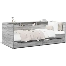 vidaXL Tagesbett mit Schubladen 100 x 200 cm grau