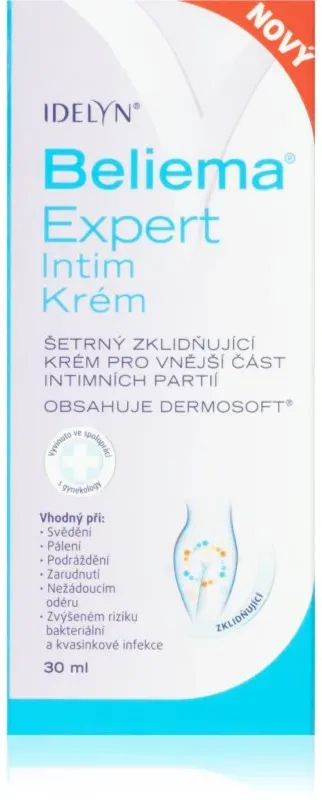 Beliema Expert Intimate cream intimate health die beruhigende Creme für die Intimpartien 30 ml