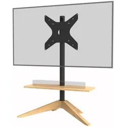 Cavus CROSS TV Ständer 32-65 Zoll, Säule 1200 mm, Eiche