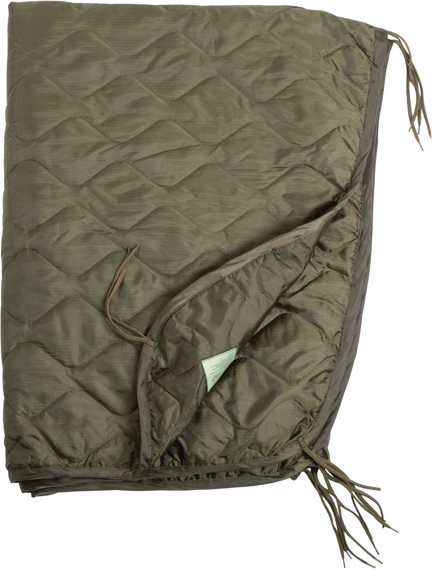 Mil-Tec Poncho Liner, couette couverture - Olive