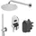 Steinberg Sensual Rain Unterputz-Duschsystem Einhebelmischer Chrom 100 1686.Set
