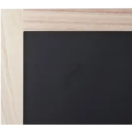 Mendler 2er-Set Wandtafel HWC-C18, Kreidetafel Schreibtafel Schiefertafel Dekotafel Notiztafel ~ 60x40cm