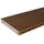 KOVALEX WPC Terrasendiele Massiv Struktur cm matt Walnuss 2cm x 14,5cm x 300cm