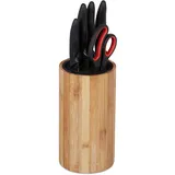 Relaxdays Messerblock braun, 1 St.