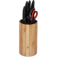 Relaxdays Messerblock braun, 1 St.