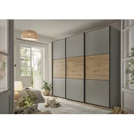 STAUD Schwebetürenschrank Includo 249 x 222 x 68 cm Grau