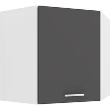 VCM Eckschrank Küchenschrank Esilo 57 x 60 x 57 cm Grau