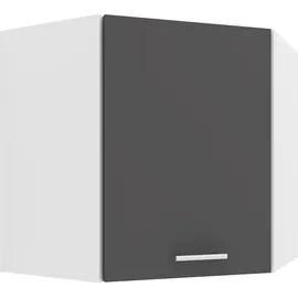 VCM Eckschrank Küchenschrank Esilo 57 x 60 x 57 cm Grau