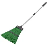 PRO PLUS Besen mit Teleskopstiel Aluminium 89-125 cm Grün