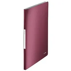 Sichtbuch Style 39590028 DIN A4 40 Hüllen Polypropylen granat rot - granat rot