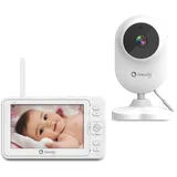 lionelo - Babymonitor mit Display BABYLINE 6.2 5V 3600 mAh - Weiß