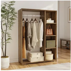 [en.casa] Nesbyen Kleiderschrank 0 x 0 x 0 cm Braun