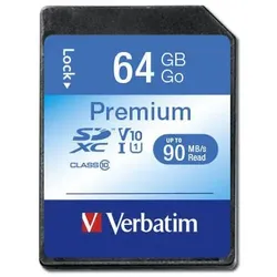 Verbatim Speicherkarte SDXC Card 64GB