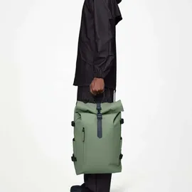Rains Rolltop Rucksack Large Grau