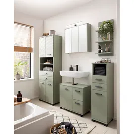 Schildmeyer Waschbeckenunterschrank 157636, Pistazie, 65,1 x 32,0 x 60,0 cm