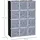 Homcom Kleiderschrank DIY 111 x 145 x 47 cm Schwarz