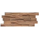 INDO Wandverblender »INDO AXEWOOD«, braun, unbehandelt, Holz, Stärke: 18 mm,