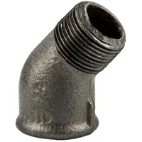 Gebo gebofittings Temperguss Gewindefittings 121 - Winkel 45 -