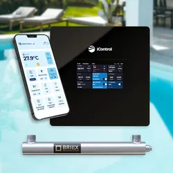 UV Pooldesinfektion iControl mit Touchdisplay und Pool-Steuerung