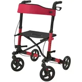 Juskys Rollator (rot)