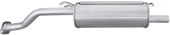 HELLA Endschalldämpfer 8ld366026751 hinten für ROVER HONDA
