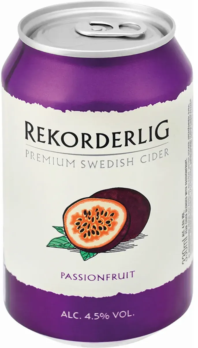 Rekorderlig Swedish Cider Vegan Passionfruit 0,33 l