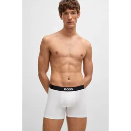 Boss Boxershorts grau/schwarz/weiß M 3er Pack