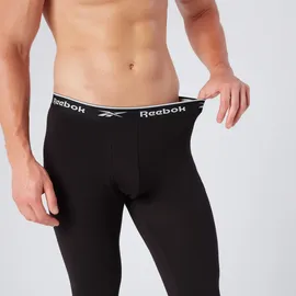 Reebok Lange Unterhose JOHNY schwarz XL 3er Pack