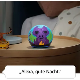 Amazon Echo Dot Kids 5. Generation Drachen-Design