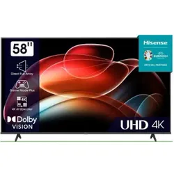Hisense 58A6K 58. 4K Ultra HD UHD VIDAA Smart TV  Wi-Fi  Black - 58 Zoll