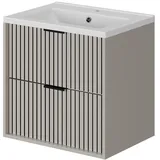 Vicco Waschtischunterschrank Ruford 60 x 57 cm Grau