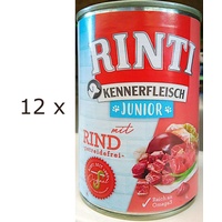 Rinti Kennerfleisch Junior Rind Nassfutter