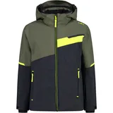 CMP Kid Jacket Snaps Hood Antracite