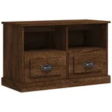 vidaXL TV-Schrank Braun Eichen-Optik 80x35x50 cm Holzwerkstoff