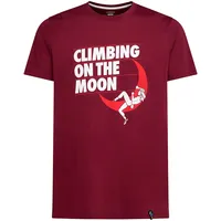 La Sportiva Moon Rock Kurzarm-t-shirt - Redwood - M