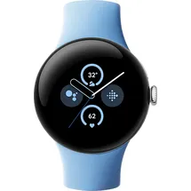 Google Pixel Watch 2 Wi-Fi polished silver Sportarmband bay
